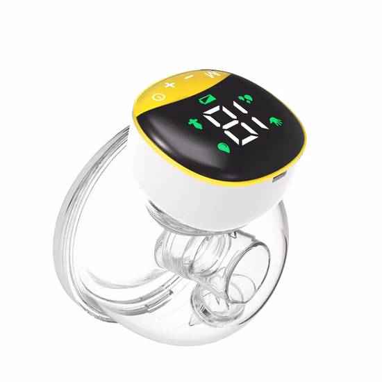 Силиконовые молокоотсосы Baby Milk Электрический носимый молокоотсос без помощи рук